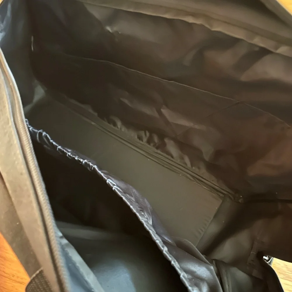 NWOT Harley Davidson Black Touring Travel Bag Canvas Duffle Bag